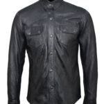 Men's Leather Shirt