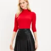 Lambskin Women Short Skirt