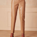 Women's Leather Jeans Trouser