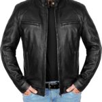 Men's Lambskin Biker Jacket
