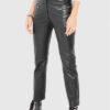 Women Leather Short Trouser