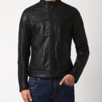 Men's Black Iconic Biker Jacket