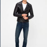 Men's Lambskin Casual Biker Jacket