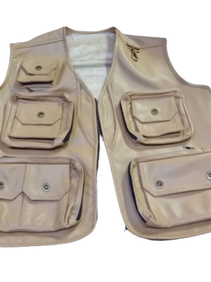 Buffalo Leather Multi Utility Vest