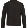Men's Black Leather Biker Jacket