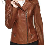 Women's Brown Leather Jacket