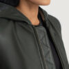 Tomilor Women's Hooded Bomber Jacket
