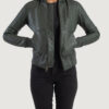 Tomilor Women's Hooded Bomber Jacket