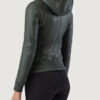 Tomilor Women's Hooded Bomber Jacket