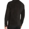 Men's Stylish Wardrobe Brown Suede Jacket