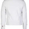 Men's White Leather Biker Jacket