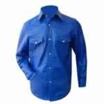Men's Leather Shirt